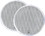 Poly-Planar MA6500W Waterproof Platinum Round Flush Mount Speakers&#44; White (Sold as Pair), Price/BX