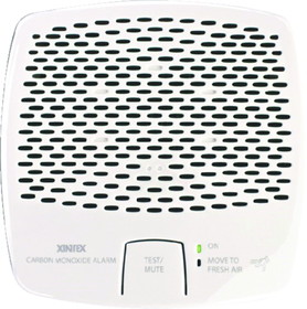 Fireboy CMD6MBRR CMD-6 Carbon Monoxide Alarm, Battery Operated w/Internal Relay, White