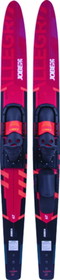 Jobe 20332200367 Allegre Combo Skis, 67", Red