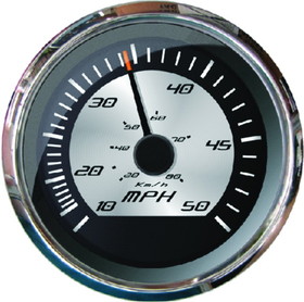 Faria F22012 Platinum 2" Gauge - Speedometer, 50 MPH