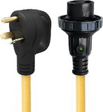 Parkpower Detachable Power Cord w/Handle & Indicator Light