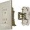 Diamond Dg15Ivvp Receptcal Self-Contained Ivory Bell Rv Replaces P/N 681-Wdr15Iv, Price/EA