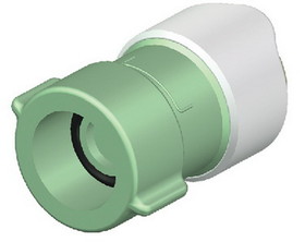 Whale WX1536B Adaptor Female 1/2" BSP To 15mm