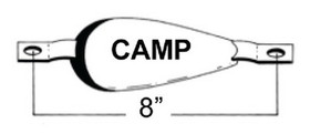Camp Company Zinc Plates w/Straps