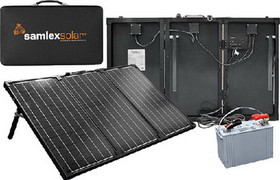 SamlexSolar MSK-135 135W Portable Charging Kit