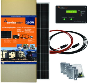 SamlexSolar SRV-200-30A 200W Solar Charging Kit