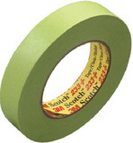 3M 233+ Paint Masking Tape, Green