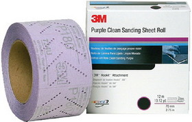 3M 30700 Hookit Purple Clean Sanding Sheet Roll&#44; P800