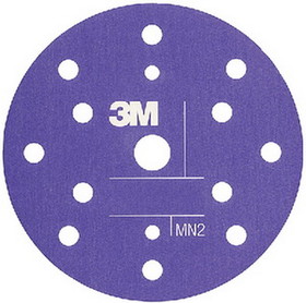 3M 6" Flexible Abrasive Hookit Dust Free Disc