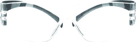 3M SF101AFBLK Securefit&#153; 100 Series Protective Eyewear, Clear