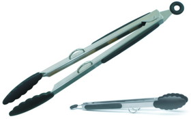 Prepworks Nylon and Stainless Steel Drip-Less Tongs