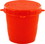 Scotty 672 0.5L Vented Bait Jar, Florescent Red, Price/EA