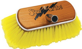 Star Brite 8" Synthetic Wood Block Brush With Bumper