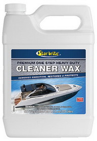 Star Brite Premium One Step Heavy Duty Cleaner Wax&#44; Gal, 89600