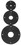 Rig Rite Manufacturing 610 Rigging Grommet 1" Black., Price/EA