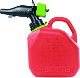 Scepter FR1G101 Smartcontrol&trade; Gasoline Container EPA/CARB Compliant, 1 Gal., Red