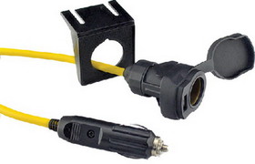 Prime Products 08-0920 Prime HD 12V Extension Cord With USB & Mounting Bracket