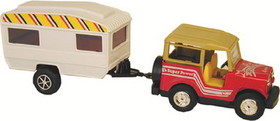Prime Products Mini SUV Trailer Hitch & RV Camper Toy Model