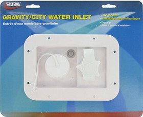 Valterra A01-2001VP Gravity City 1/2" Air Vent Water Inlet & Includes Hardware & Installation Tape