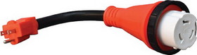 Valterra Dogbone Style Mighty Cord Detachable 12" RV Adapter Cord