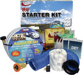 Standard Rv Starter Kit W/ Water Regulator (Valterra), K88121