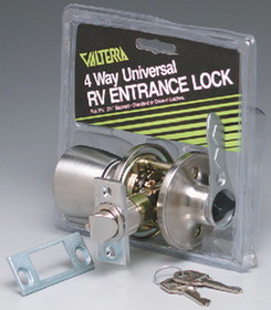 Valterra L32CS000 Stainless Steel 4 Way Universal Entrance Panic Proof Lock