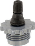 Valterra P23508VP Blow Out Plug, Gray Plastic w/Valve