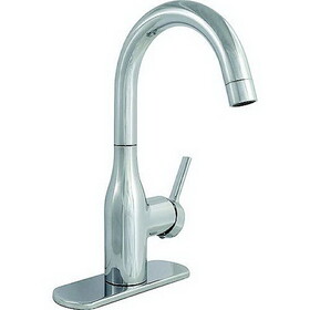 Valterra 800-PF231310 Premium Slimline Single Handle Bar Faucet, Chrome