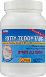 Valterra Q5004 Potty Toddy Tabs Non Toxic RV Toilet Odor Neutralizer Tablets