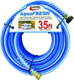 Valterra W019420 Blue AquaFresh High Pressure RV Drinking Water Hose, 5/8" x 35&#39;