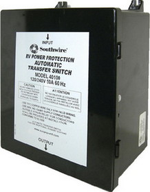 Technology Research 40100-001 Southwire 40100001 50A Automatic Transfer Switch