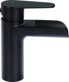 Lippert 2021090599 Waterfall Bathroom Faucet, Black