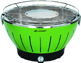 Lippert 2021106516 Odyssey&#153; Portable Charcoal Grill, Green