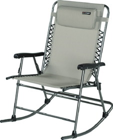 Lippert 2021123284 Stargazer Folding Rocking Chair, Sand