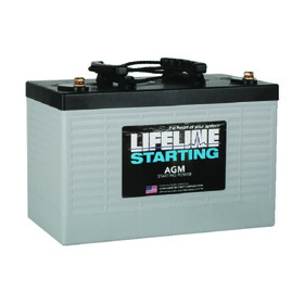 Lifeline AGM RV/Marine Starting Battery, 12V, Group 27