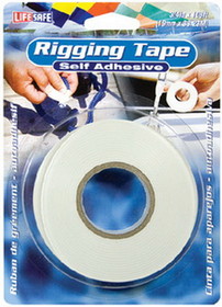 INCOM RE3947 Life Safe Rigging Tape With Adhesive 3/4" x 108' White