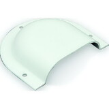 B&B Molders 865-94280 Horseshoe Vent Cover, Polar White