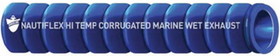 Shields Marine Corrugated Blue Series 262 Silicone Water Exhaust Hose