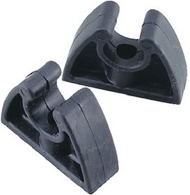 Perko 0477DP0BLK Pole Storage Clips for 3/4" Tubing