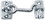 Perko 1199DP1CHR 1-3/4" Door Hook Chrome Plated Zinc, Price/EA
