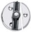 Perko 1216DP0CHR Door Button w/Spring, Price/EA