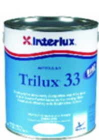 Interlux YBA063Q Trilux 33&trade;, Black, Qt.