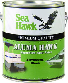 Sea Hawk Paints AH7005GL Aluma Hawk Black, Gal.