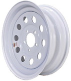 Loadstar Modular Steel Wheel (Rim), White w/o Stripes, 20253