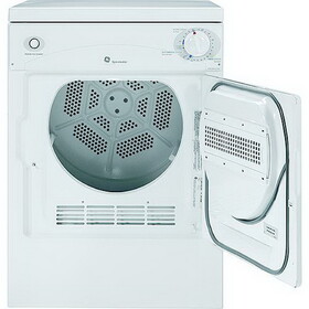 GE Appliances DSKS333ECWW Spacemaker&#174; 120V Portable Electric Dryer