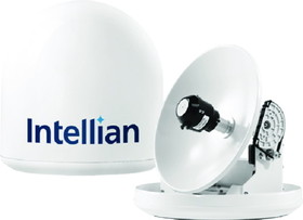 Intellian B4209DN i2 13" Satellite TV System w/DISH /Bell MIM (with RG6 1m cable) & RG6 cable, 15m