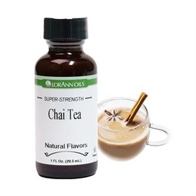 LorAnn Oils Chai Tea Flavor, Natural 1 oz