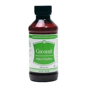 LorAnn Oils Coconut, Bakery Emulsion 4 oz.