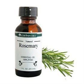 LorAnn Oils Rosemary Oil, Natural 1 oz.