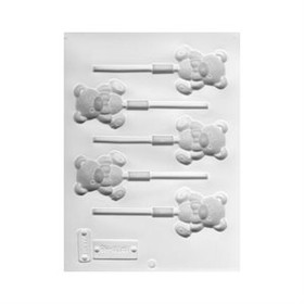 LorAnn Oils 5567-0000 Teddy Bears Lollipop Sheet Mold